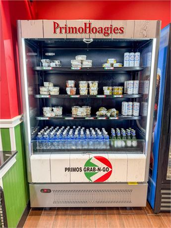 Open-Air Grab-N-Go Refrigerated Merchandiser Display Case